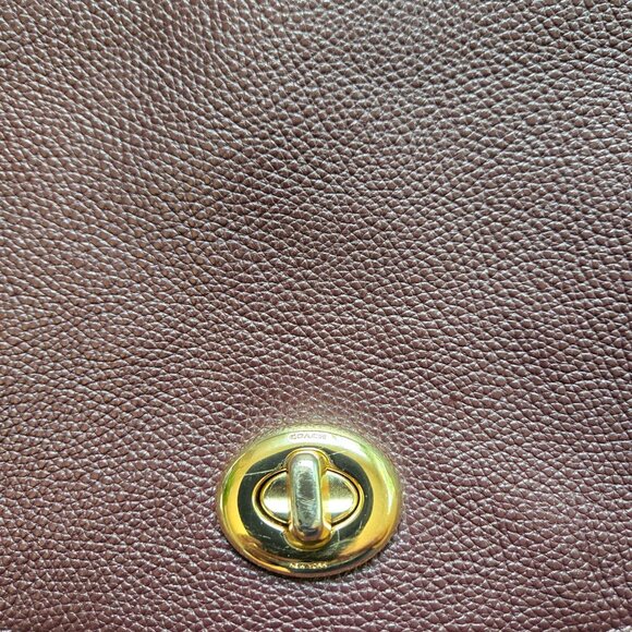 COACH - PEBBLE TURNLOCK HOBO - SADDLE BAG - USED - Picture 11 of 13